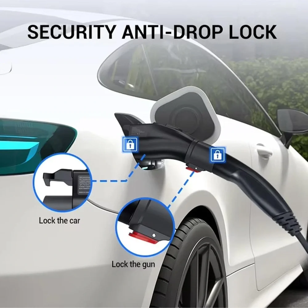 Tesla to J1772 Electric Vehicles Charging Adapter – 60 Amp High Power Converter